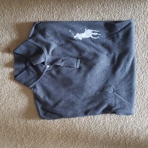 Mens Gray Polo